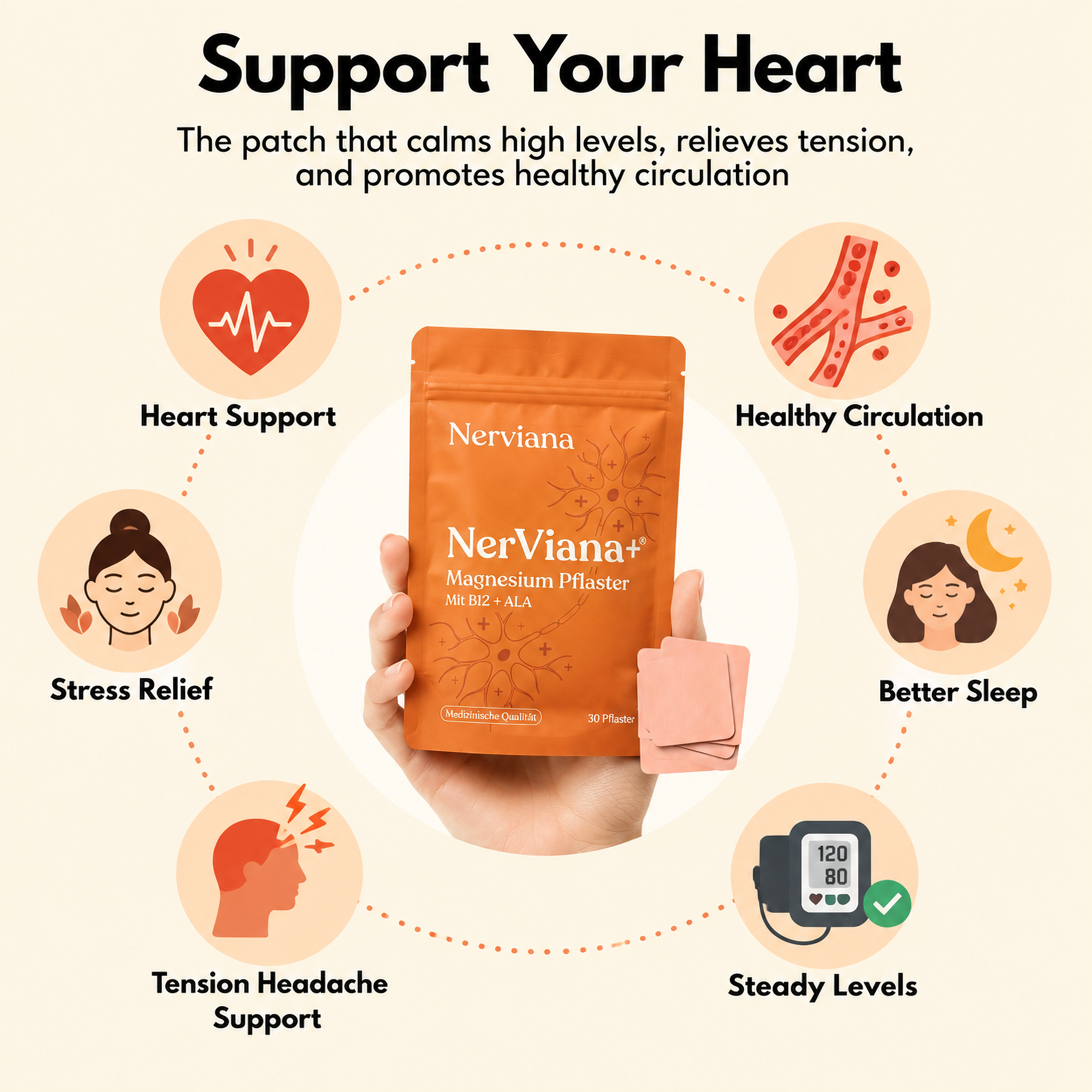 NerViana+® Magnesium Patch